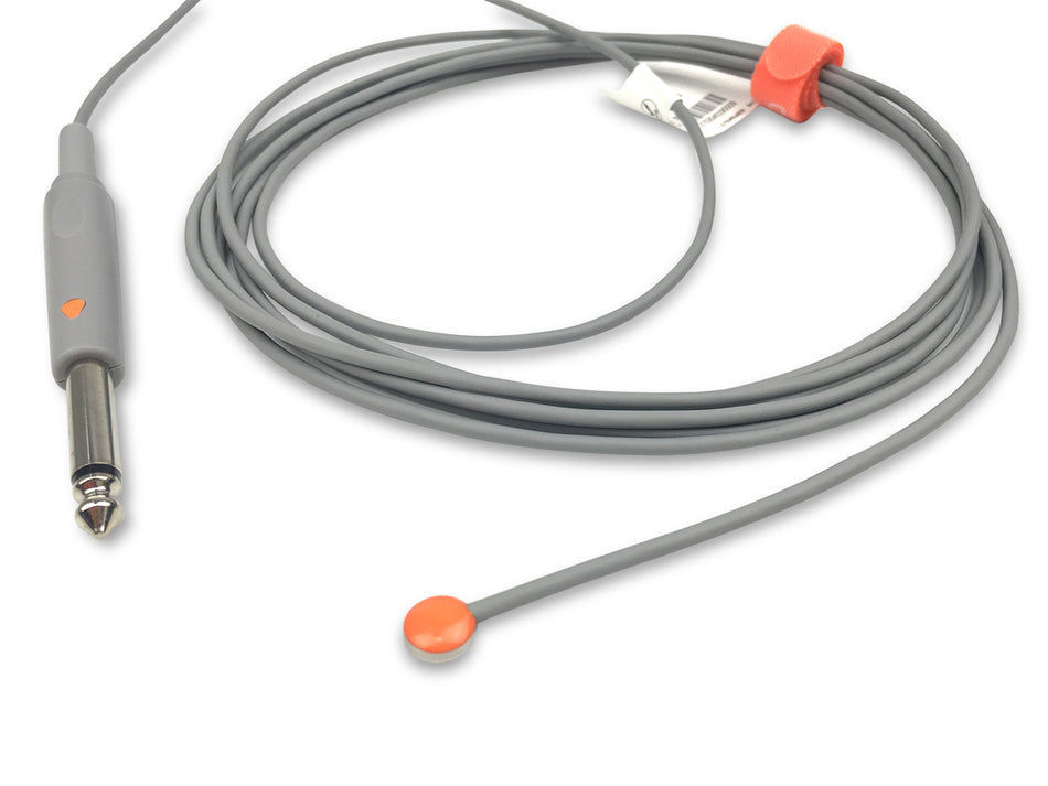 Ysi temperature probe 409b straight adult skin surface 3m 400 series reusable