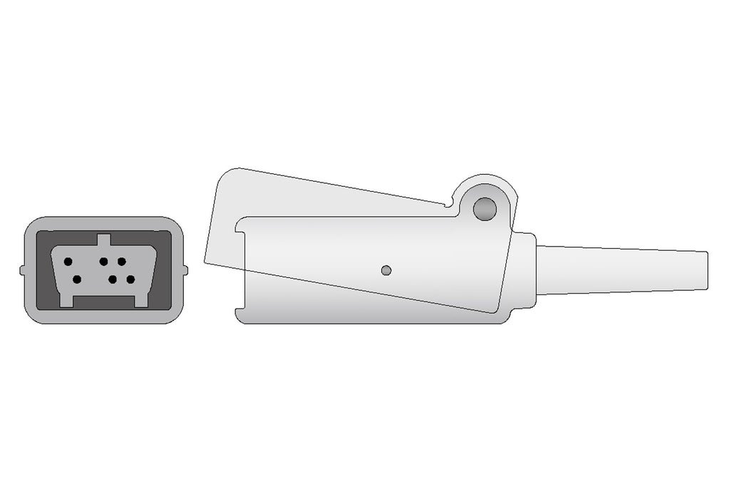 Spo2 adapter cable 0010 30 42738