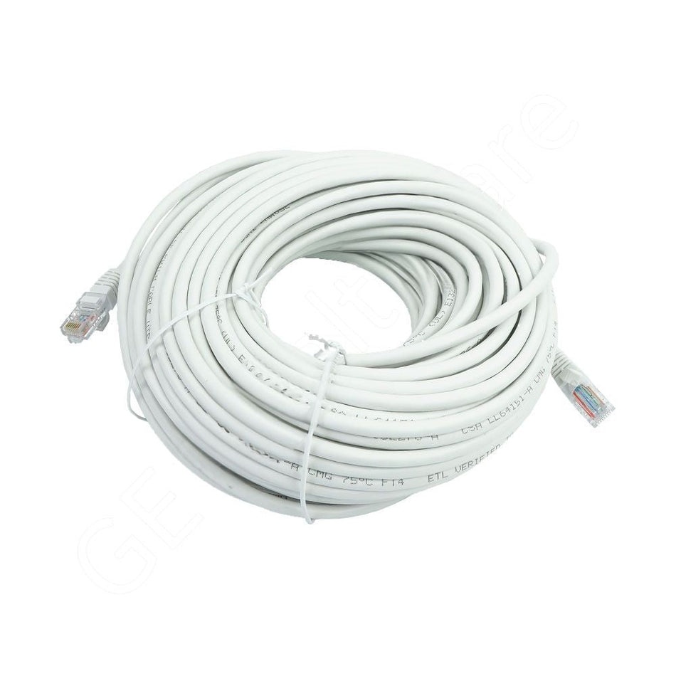 Cable Assembly: RJ45 White, 100ft