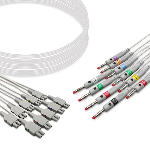 10 Lead EKG SET