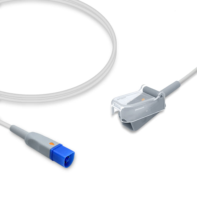 Philips SpO2 Adapter Cable M1943A, 1.2m, use with Nellcor-Oxismart sensor