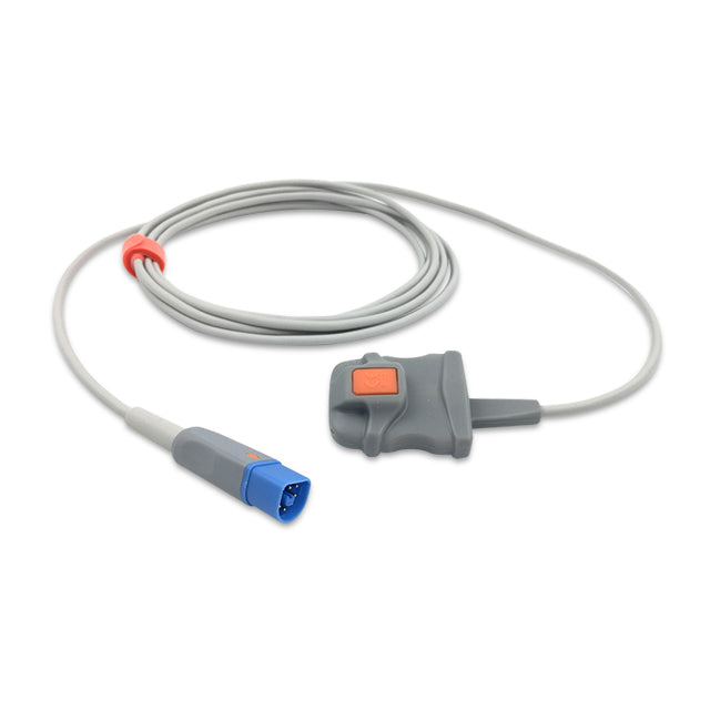 Philips SpO2 Sensor M1191BL, Adult, Soft Rubber, 3.0m, Nellcor - OxiSm ...