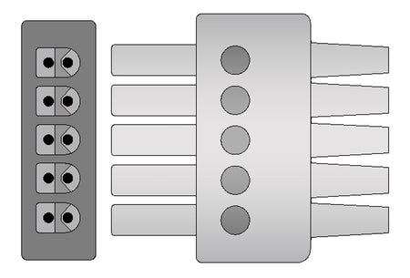 Ecg leadwire 0012 00 1261 01
