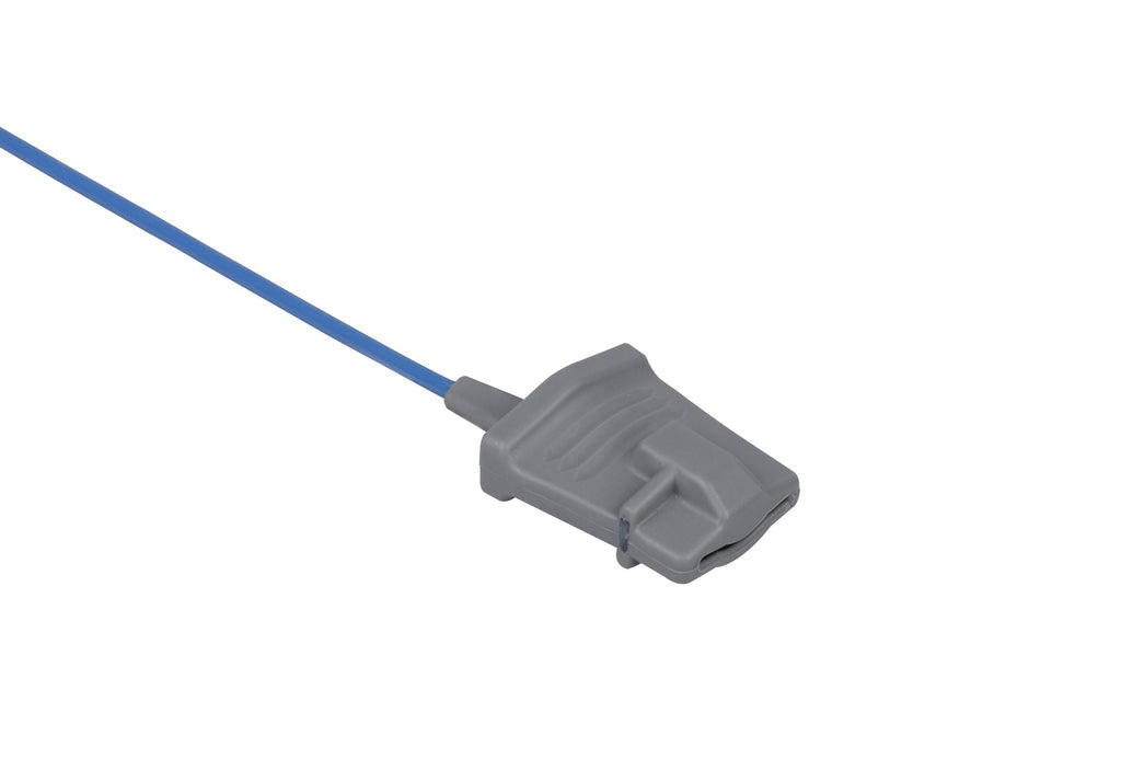 Philips SpO2 Sensor M1191BL, Adult, Soft Rubber, 3.0m, Nellcor